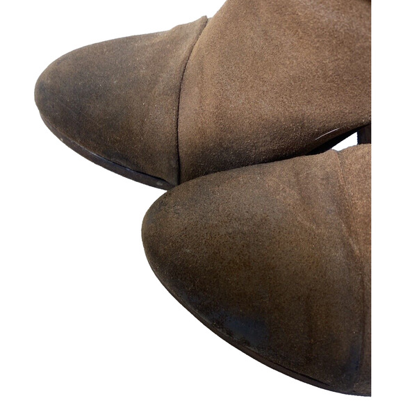 Rag & Bone Harrow Bootie Nubuck Suede Brown Womens Sz 8.5. - Picture 3 of 9
